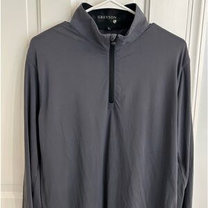 Greyson Quarter Zip Pullover Size Large